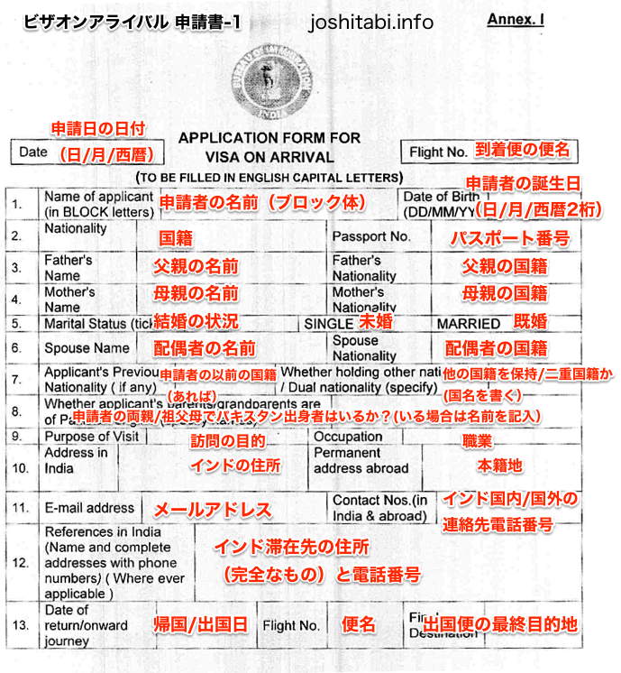 India visa on arrival japanese 1